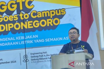 Kementerian ESDM kenalkan ekosistem kendaraan listrik ke kampus Undip