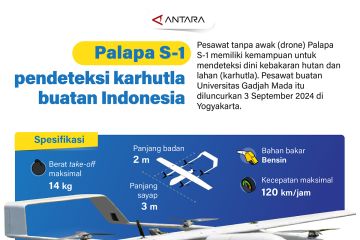 Palapa S-1 Pesawat pendeteksi karhutla buatan Indonesia