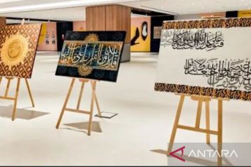 Karya seniman manca negara hadir pada pameran seni kaligrafi MTQN