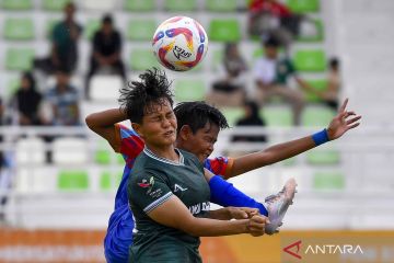 PON XXI Aceh - Sumut: Sepak bola putri Jabar menang tipis atas Babel dengan skor 1-0