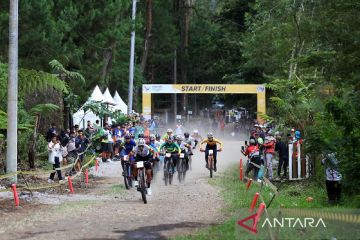 Balap Sepeda - Jatim borong dua emas, Bali raih emas pertama di MTB