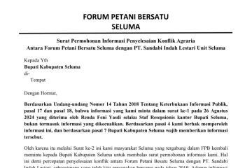 FPB ingin titik terang penyelesaian konflik agraria di Seluma Bengkulu