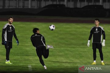 Timnas Indonesia gelar latihan jelang hadapi Australia kualifikasi Piala Dunia 2026