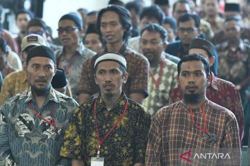 Ratusan mantan anggota Jamaah Islamiyah berikrar kembali ke NKRI