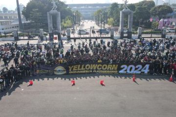 Yellowcorn Gathering 2024 sukses digelar, dihadiri 600 bikers