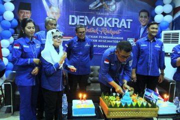 Demokrat Jakarta evaluasi keaktifan kader pada peringatan HUT ke-23