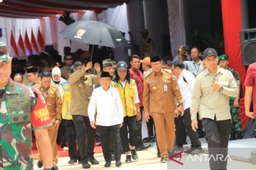 Wapres Ma'ruf Amin resmikan Pasar Toboali