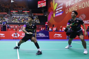 Fikri/Daniel atasi tantangan babak pertama Hong Kong Open