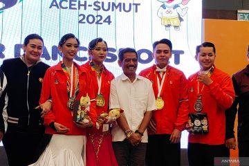 Dancesport - Aditya dan Archisya sumbang dua medali emas bagi Bali