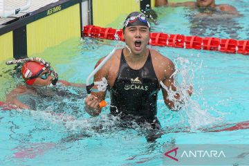 Harvey pecahkan rekor Asia selam 100m bifins di PON XXI