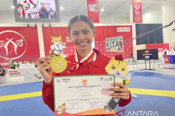 Ni Kadek Heni peraih emas Asia Taekwondo libas semua lawan PON XXI