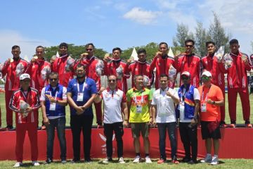 Kontingen Aceh dan Bali raih medali emas di cabang rugby x