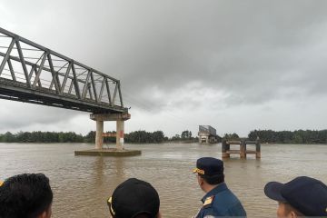 KSOP: Jalur sungai dekat Jembatan Lalan Musi Banyuasin sudah normal