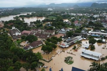 Lebih dari 30.000 keluarga terdampak banjir di Thailand