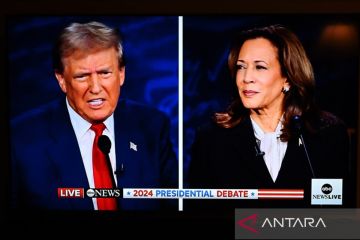 Pakar: Trump kalah tenang, Harris unggul dalam debat Pilpres AS