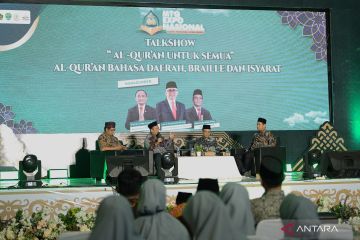 LPMQ Kemenag kenalkan empat mushaf standar, termasuk Al-Quran braille