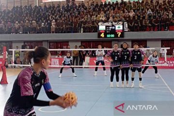 Sepak takraw - Jateng raih medali emas kuadran putri