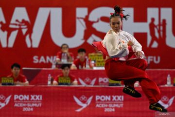 Wushu perebutkan enam medali emas di hari kedua