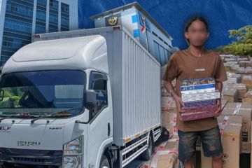 Tindak 5,8 Juta Batang Rokok Ilegal di Semarang, Bea Cukai Tetapkan Dua Tersangka