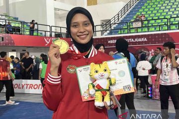 Silvana Lamanda sebut emas taekwondo buah didikan pelatih