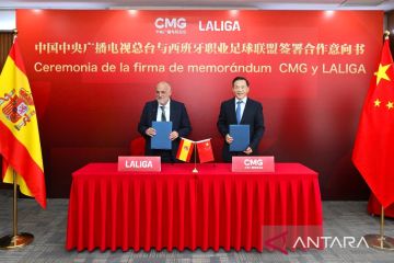 LaLiga perluas pasar ke China dengan kerja sama penyiaran