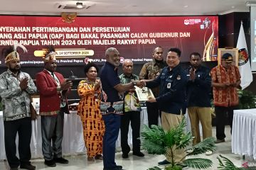 MRP nyatakan dua bapaslon gubernur dan wakil gubernur sebagai OAP