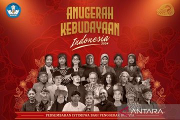 Anugerah Kebudayaan diberikan pada penggerak pemajuan budaya