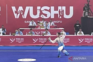 Wushu - Jakarta sabet emas nomor sanda lewat penampilan solid Jumanta