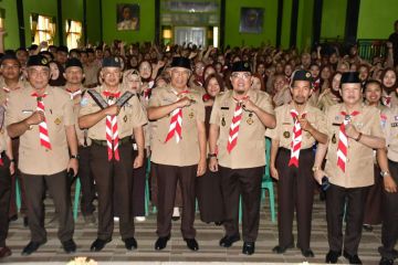 Ratusan pembina Pramuka di Rejang Lebong ikuti kursus orientasi