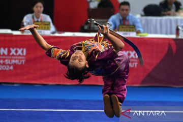 Wushu - Atlet termuda DKI Jakarta sumbang emas dari taolu kombinasi