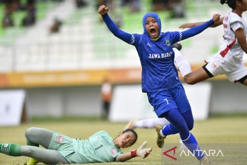 Jawa Barat raih medali emas sepak bola putri PON XXI Aceh-Sumut 2024