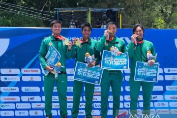 Tenis - Jatim tanpa hambatan kawinkan medali emas beregu putra-putri