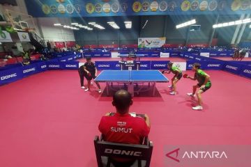 Jadwal tenis meja PON, Jatim-Jabar-Bali perebutkan emas ganda campuran