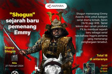 "Shogun" sejarah baru pemenang Emmy Awards