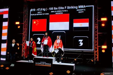 Indonesia jadi tuan rumah Kejuaraan Dunia MMA, GAMMA 2024