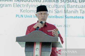 Sumbar targetkan rasio elektrifikasi capai 100 persen pada 2025