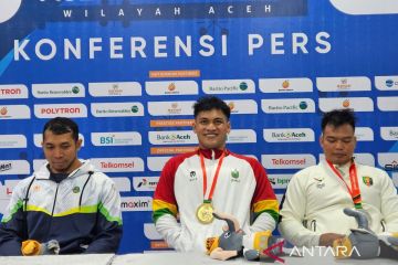 Andre Satria kembali ungguli para senior untuk menangi medali emas PON