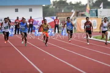 PON XXI Aceh - Sumut: Final lari 100 meter putra