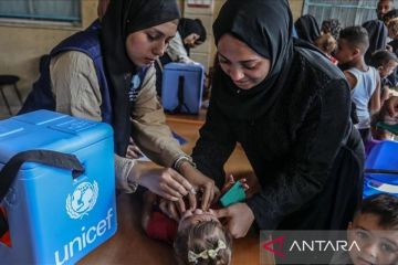 PBB serukan jeda kemanusiaan untuk beri vaksin polio ke anak di Gaza