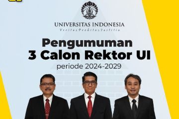 UI tetapkan tiga calon rektor periode 2024-2029