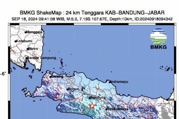 BPBD Kabupaten Bandung terjunkan personel cek kerusakan dampak gempa