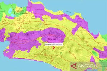 Badan Geologi: Tidak ada dampak keretakan tanah dari gempa di Jabar