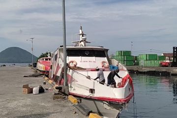 KSOP dalami insiden kapal cepat tabrak dermaga Ternate