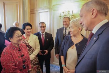 Megawati berkunjung ke St Petersburg Rusia