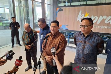 Erick Thohir resmikan kantor IT baru Bank Mandiri