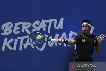 Jadwal tenis PON XXI: Nomor tunggal perebutkan emas