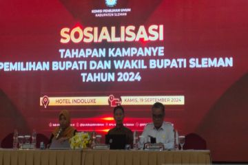 KPU Sleman sosialisasikan tahapan kampanye Pilkada 2024