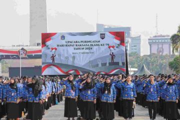 Pj Gubernur DKI berpesan gotong royong pada peringatan Ikada ke-79