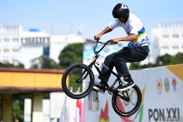 BMX - Ahmad Syahrul jadi yang terbaik di nomor freestyle - park putra