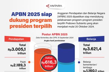 APBN 2025 siap dukung program presiden terpilih